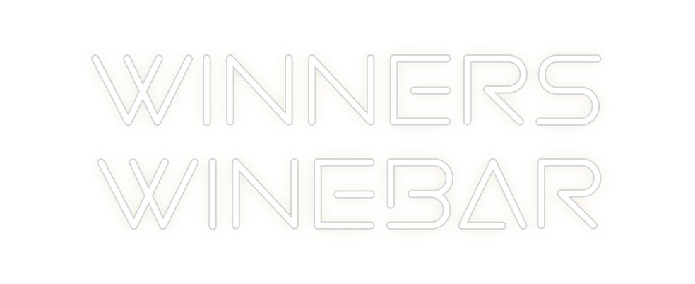 Custom Neon: Winners Wine... - Neon Filter