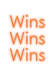 Custom Neon: Wins Wins Wins - Neon Filter