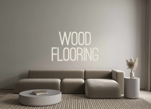 Custom Neon: Wood Flooring - Neon Filter