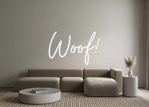 Custom Neon: Woof! - Neon Filter