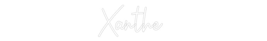 Custom Neon: Xanthe - Neon Filter