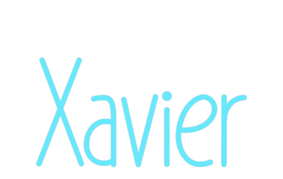 Custom Neon: Xavier - Neon Filter