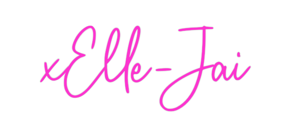 Custom Neon: xElle - Jai - Neon Filter