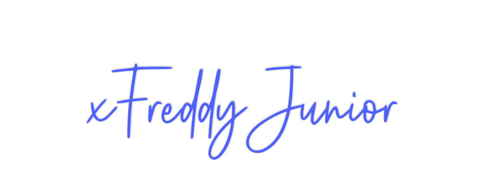 Custom Neon: xFreddy Junior - Neon Filter