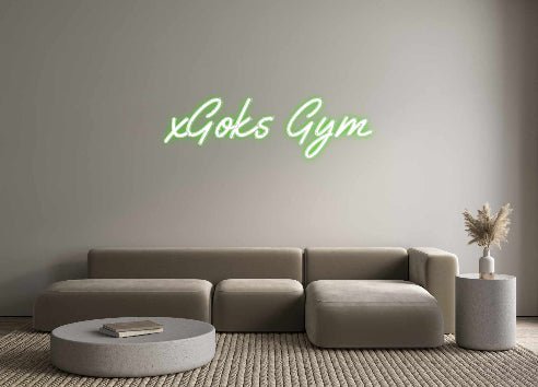 Custom Neon: xGoks Gym - Neon Filter