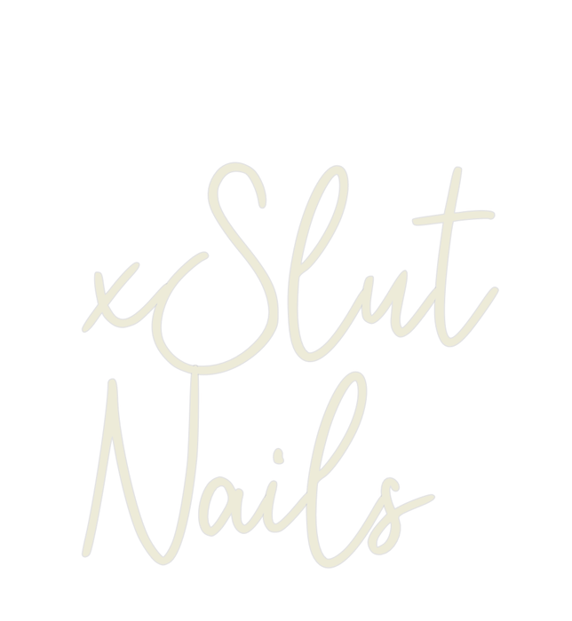 Custom Neon: xSlut Nails - Neon Filter