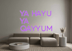 Custom Neon: Ya Hayu Ya Q... - Neon Filter