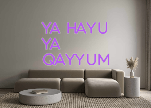 Custom Neon: Ya Hayu Ya Q... - Neon Filter