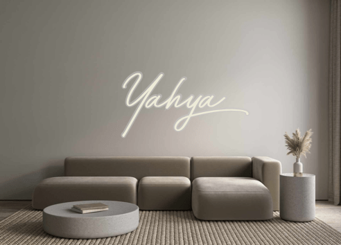 Custom Neon: Yahya - Neon Filter