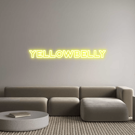 Custom Neon: YELLOWBELLY - Neon Filter