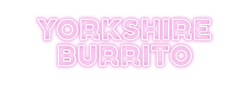 Custom Neon: YORKSHIRE B... - Neon Filter