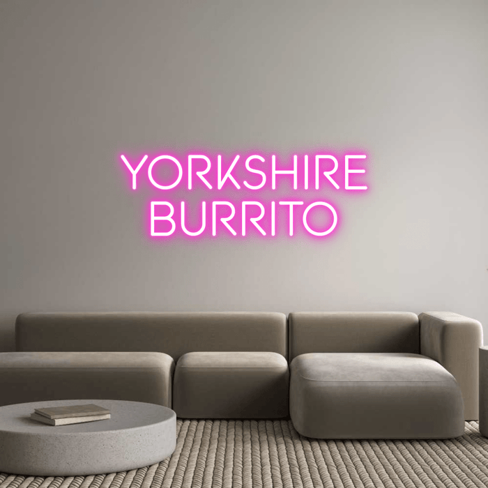 Custom Neon: YORKSHIRE BU... - Neon Filter