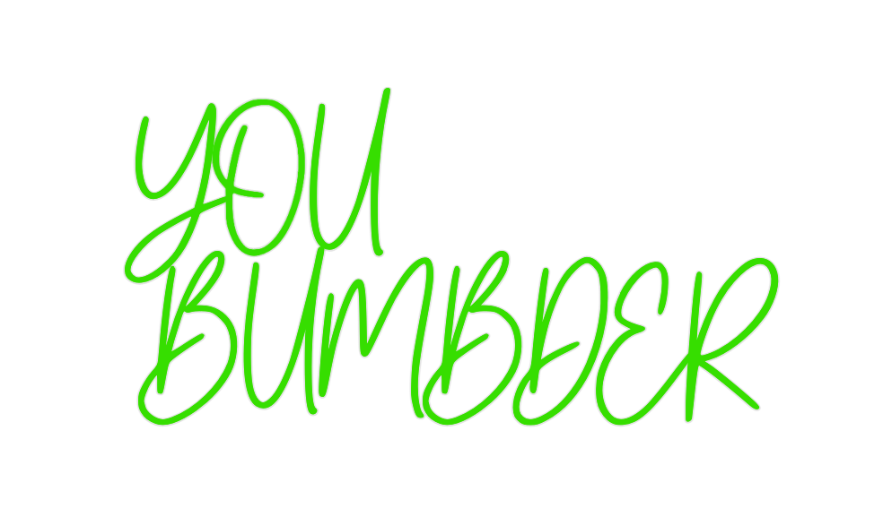 Custom Neon: YOU BUMBDER - Neon Filter