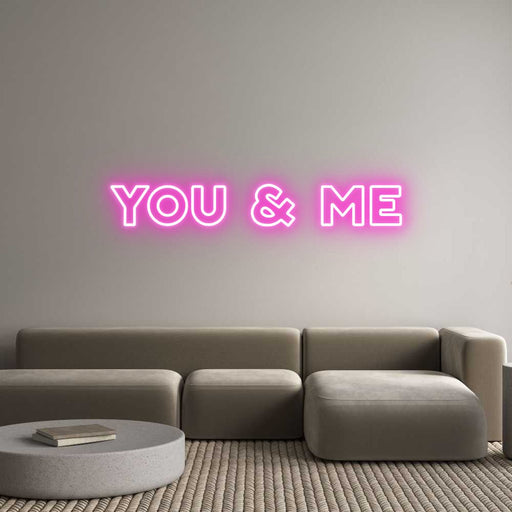 Custom Neon: You & Me - Neon Filter