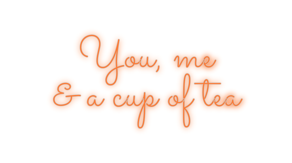 Custom Neon: You, me & a c... - Neon Filter