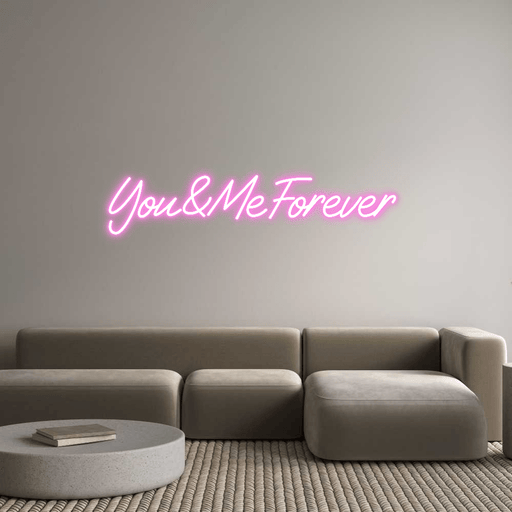 Custom Neon: You&MeForever - Neon Filter