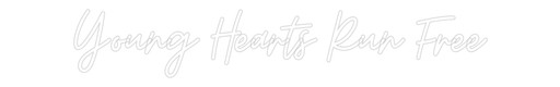 Custom Neon: Young Hearts ... - Neon Filter