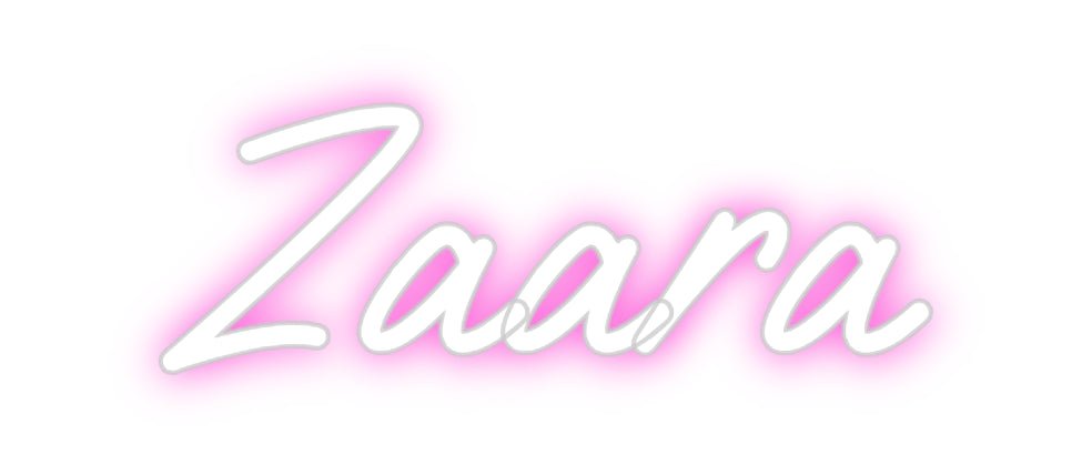 Custom Neon: Zaara - Neon Filter