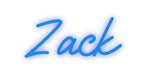 Custom Neon: Zack - Neon Filter