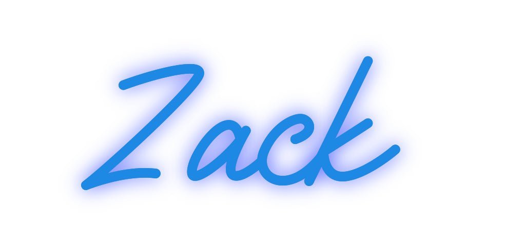 Custom Neon: Zack - Neon Filter