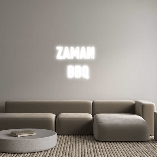 Custom Neon: ZAMAN BBQ - Neon Filter