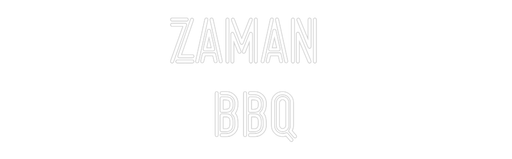 Custom Neon: ZAMAN BBQ - Neon Filter