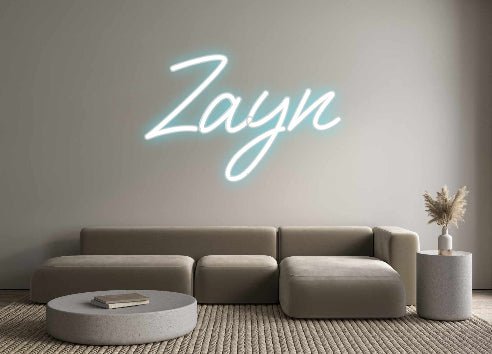 Custom Neon: Zayn - Neon Filter