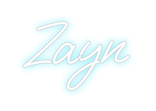 Custom Neon: Zayn - Neon Filter