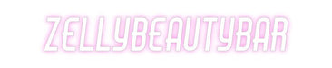 Custom Neon: ZellyBeautyBar - Neon Filter