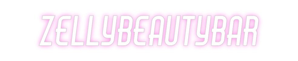 Custom Neon: ZellyBeautyBar - Neon Filter