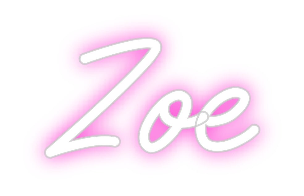 Custom Neon: Zoe - Neon Filter