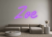 Custom Neon: Zoe - Neon Filter