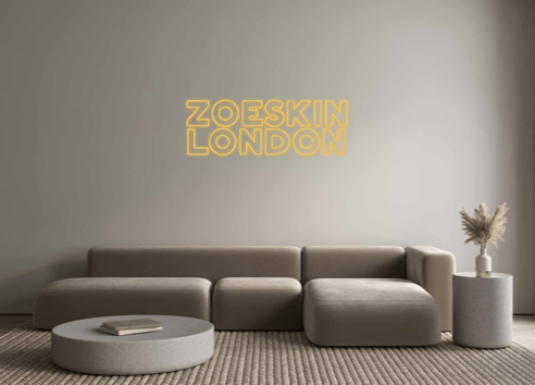 Custom Neon: ZOESKIN LONDON - Neon Filter