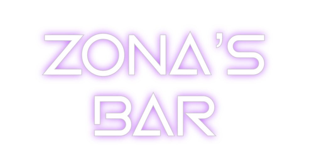 Custom Neon: Zona’s Bar - Neon Filter