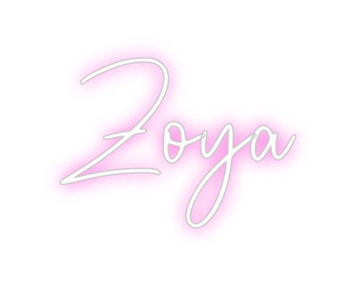 Custom Neon: Zoya - Neon Filter