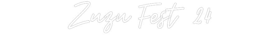 Custom Neon: Zuzu Fest 24 - Neon Filter