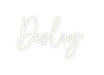 Custom Wedding Neon: Desley - Neon Filter