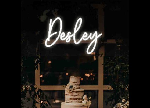 Custom Wedding Neon: Desley - Neon Filter