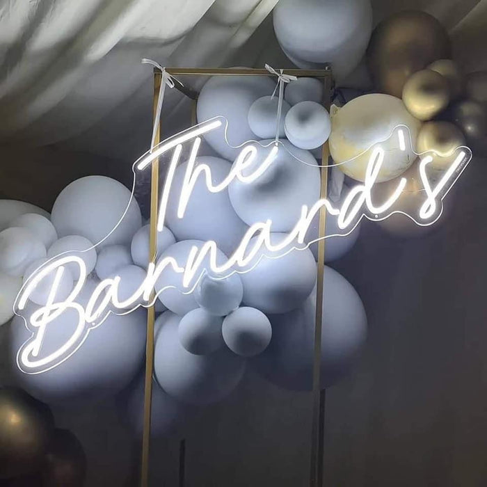 Custom Wedding Neon Signs - Create Your Own LED Wedding Sign - Neon Filter