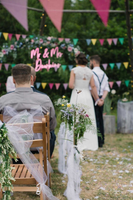 Custom Wedding Neon Signs - Create Your Own LED Wedding Sign - Neon Filter