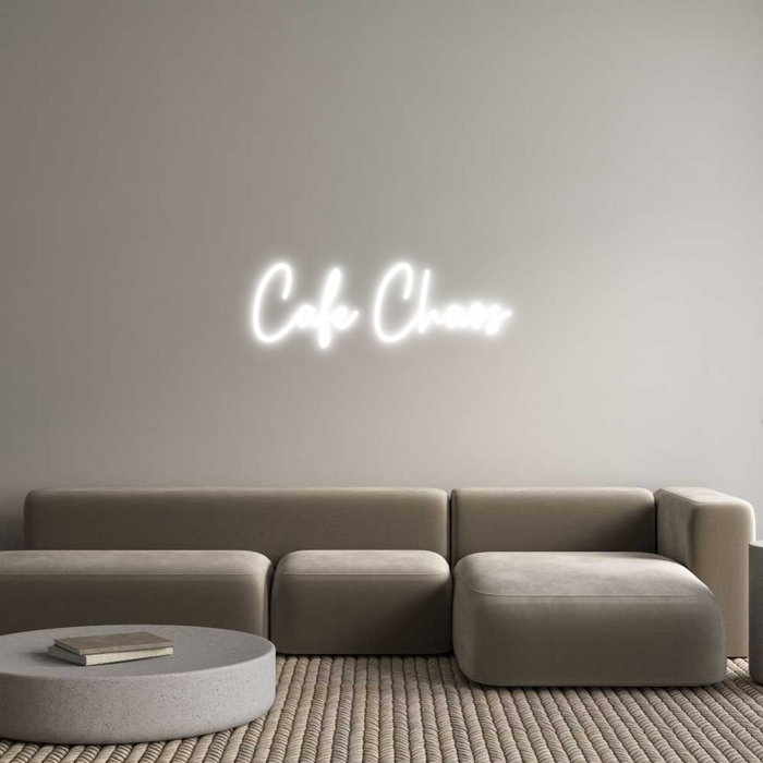 Custom Neon: Cafe Chaos