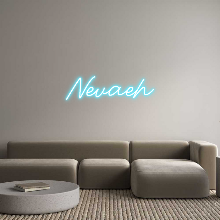 Custom Neon: Nevaeh