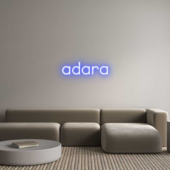 Custom Neon: adara
