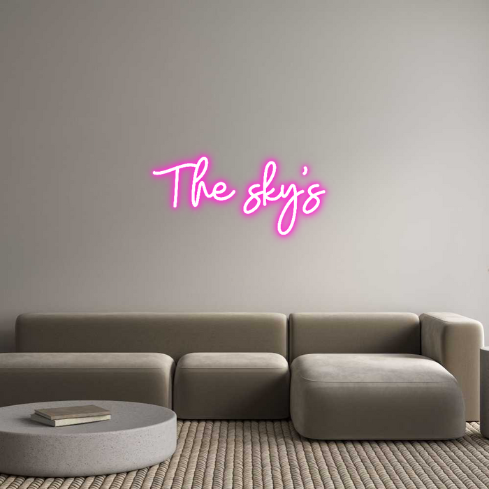 Custom Neon: The sky’s