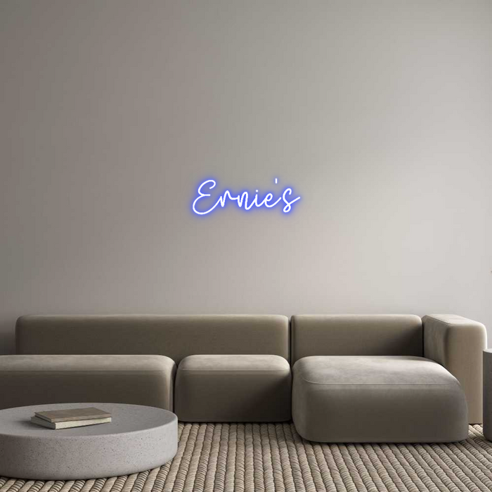 Custom Neon: Ernie's