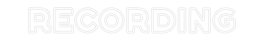 Custom Neon: RECORDING