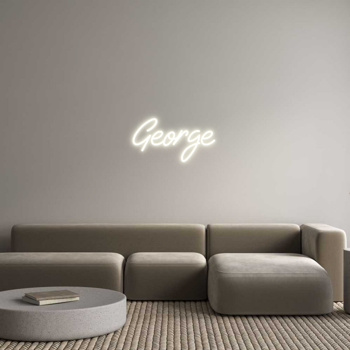 Custom Neon: George