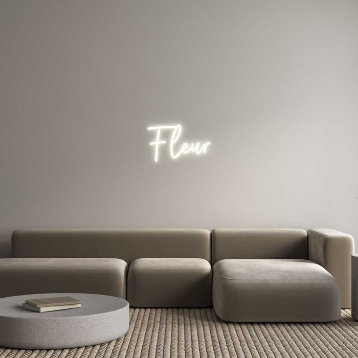 Custom Neon: Fleur