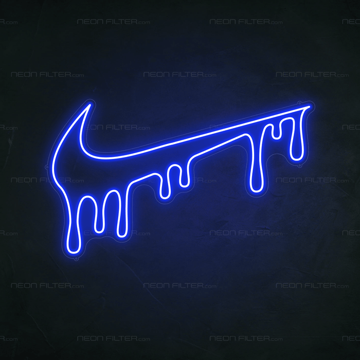 Dripping Tick Neon Sign - Neon Filter