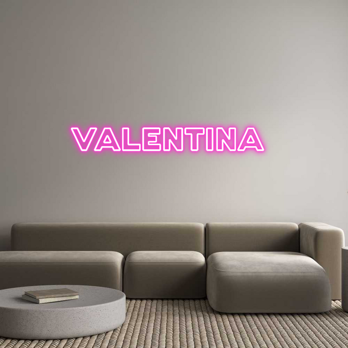 Custom Neon: Valentina